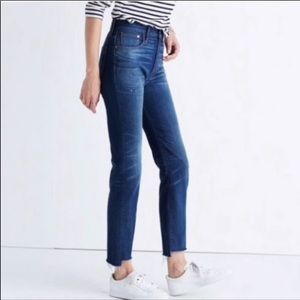 Madewell straight leg jeans
